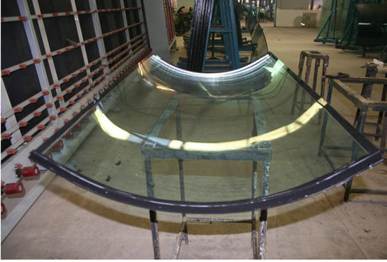 Gordijngevel 4mm 9A Grandglass IGU lamineerde Geïsoleerd Glas