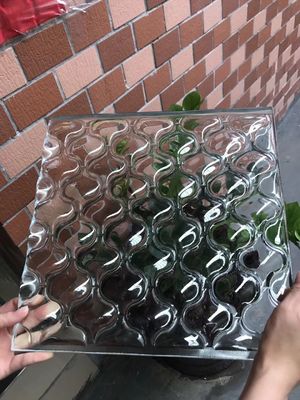 Hoge Overbrengingscountertops 6mm Grote Gesmolten Glascomités