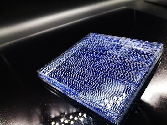 Geen Bellen Autovenster 15mm het Decoratieve Gelamineerde Glas van Pvb