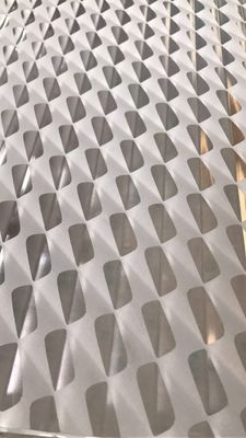 Oppervlakte zelfs Artistiek SGCC 300x300mm Zand Gesneden Glas