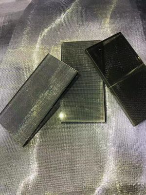 Netwerk van de het Glasdraad van de schurings het Bestand Bekleding Amber 6.5mm Gelamineerde
