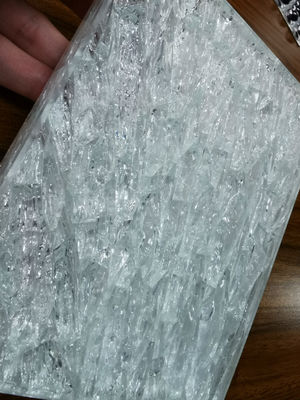 Van het het Ijsglas van het voorgevel Taaie Ritselen 4x8 20mm het Blokbakstenen