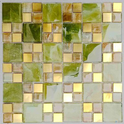 Temperatuur Bestand Mozaïek 4x4 4mm Rechthoekige Glasbakstenen