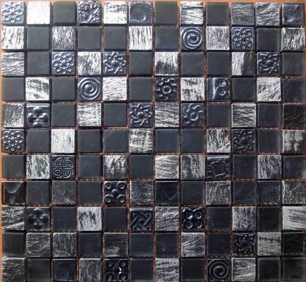 Temperatuur Bestand Mozaïek 4x4 4mm Rechthoekige Glasbakstenen
