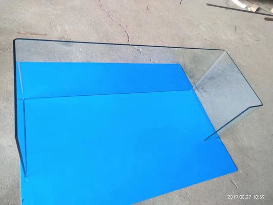 Aangemaakt ladings Bestand   6mm Precisie Bent Glass For Window