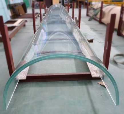 Aangemaakt ladings Bestand   6mm Precisie Bent Glass For Window