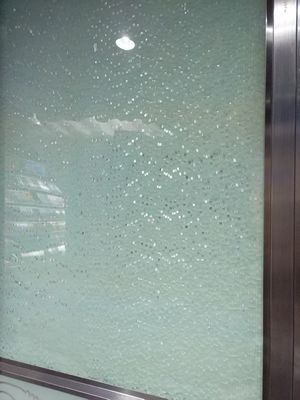 Stevig Kristal 190X190mm 12mm de Bakstenen van het Glasblok met Staalkader