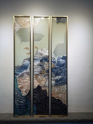 Buitenkras Bestand Geëmailleerd Ceramisch Gefrit Glas