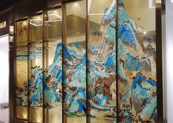 Buitenkras Bestand Geëmailleerd Ceramisch Gefrit Glas