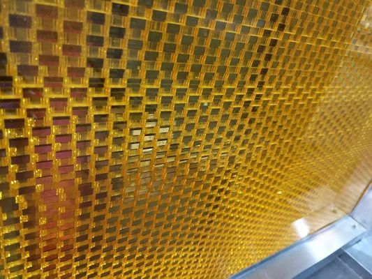 SGCC-de steen polijst pvc-Filmswindscherm Crystal Acrylic Glass