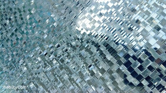 SGCC-de steen polijst pvc-Filmswindscherm Crystal Acrylic Glass