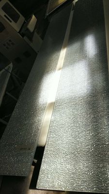 SGCC-de steen polijst pvc-Filmswindscherm Crystal Acrylic Glass