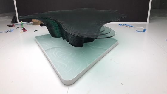 Vuurvast Kunstwerken Monolithisch Onregelmatig gevormd Glas