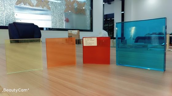 Windscherm 8mm 300x300mm Decoratief Gelamineerd Glas