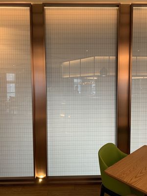Zaal het Scherm Geweven 19mm Gelamineerd Glas met Stoffentussenlaag