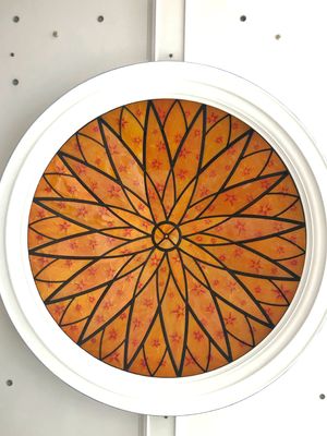 Plafond Oranje Scratchproof 12mm Gekleurde Glascomités