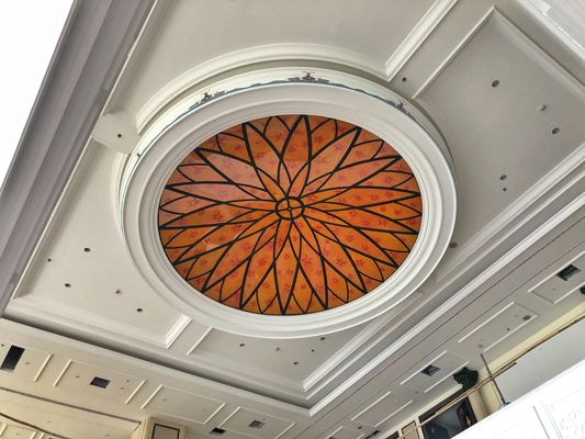 Plafond Oranje Scratchproof 12mm Gekleurde Glascomités