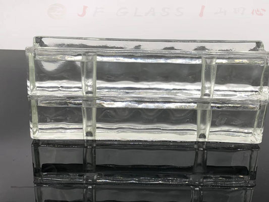 Van de de Leuningsbestrating 6x8 van de hotel Duidelijk Vlotter het Glasblok