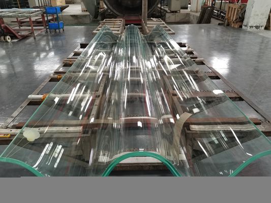 Het UV Onregelmatig gevormde Glas van het Beschermings Lange Dakraam PVB