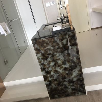 Zuurvaste 19mm Gekleurde het Glascomités van het hotelmeubilair