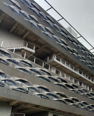 Rond Netwerk van de Randen Onregelmatig Draad 0.38MM Gelamineerde Glascomités