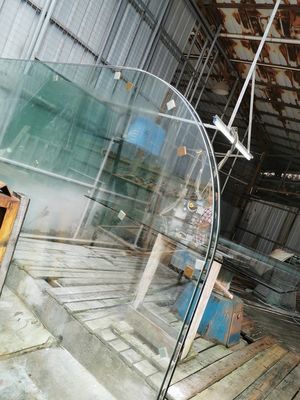 Versterkte de Kleurloze 12mm Hitte van balkonvenster Gelamineerd Glas