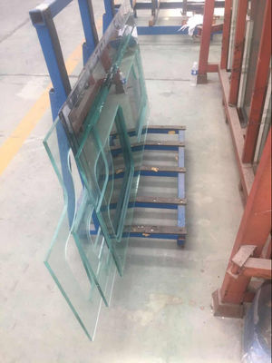 De grafische Ontwerpwinkel boorde 8mm ontruimt Aangemaakt Glas