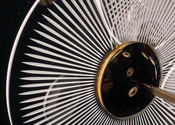 De Lage Verspreiding CNC van Art Carved 10mm Gebrandschilderd glasambachten