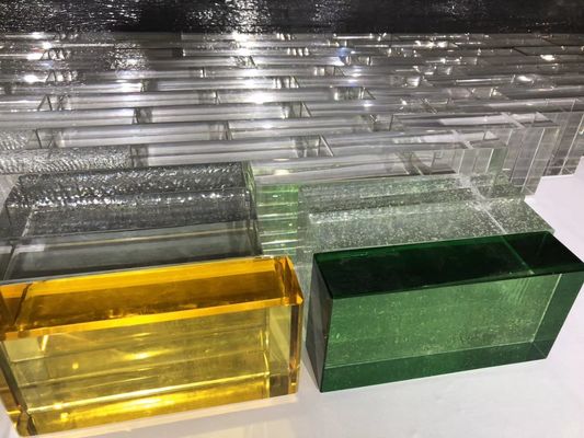 De bureaubouw SGCC 19mm ziet door Glasblok