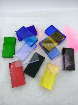 Het Blokbakstenen van het verdelings Kleurrijke Stevige Stofdichte 80mm Glas