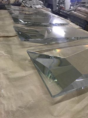 3D KTV-Achtergrond besprak 12mm sneed Crystal Glasses