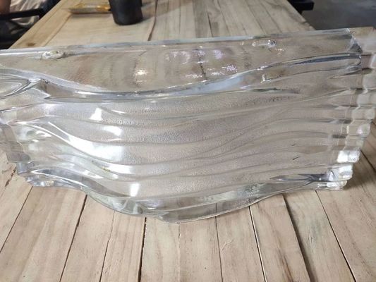 SGS Binnenbureaumuur het Betegelen Leaded Golvend Patroonk9 Glas