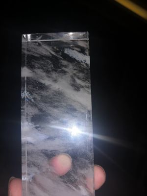Het Lood Crystal Stained Glass Crafts Sheet van de decoratieverdeling K9