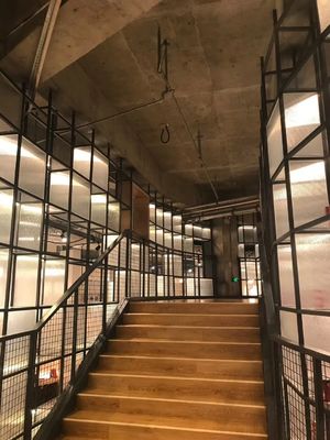 Ultra Duidelijk Abstract 4mm Shopfronts Decoratief Gesmolten Glas