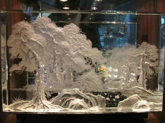 Grafisch Ontwerp 3D Duidelijke Gesneden 5mm SGCC Crystal Acrylic Glass