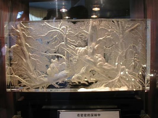 Grafisch Ontwerp 3D Duidelijke Gesneden 5mm SGCC Crystal Acrylic Glass