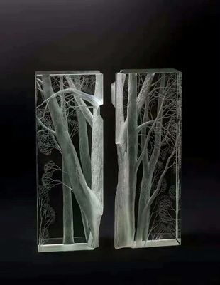 Grafisch Ontwerp 3D Duidelijke Gesneden 5mm SGCC Crystal Acrylic Glass