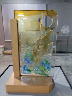 De uiterst kleine Kroonluchter Liuli Crystal Art Glass van de Bellendecoratie