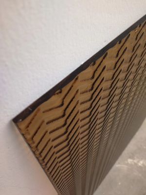 Gevormde die Tijdgenoot 6mm wordt gesneden om Glas te meten