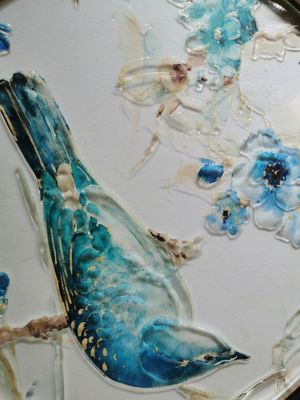 Vlak fysisch Aangemaakt Ingestort Decoratief Gesmolten Glas