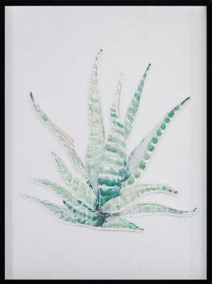 Decoratieve 3D Gevormd om Oven 6mm Gesmolten Glasart.